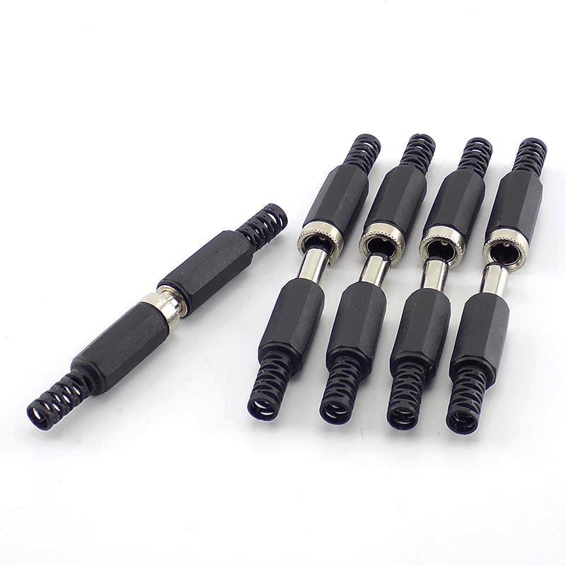 5pcs 10pcs DC female male Power Plug 5.5mm x 2.1mm Male Fem
