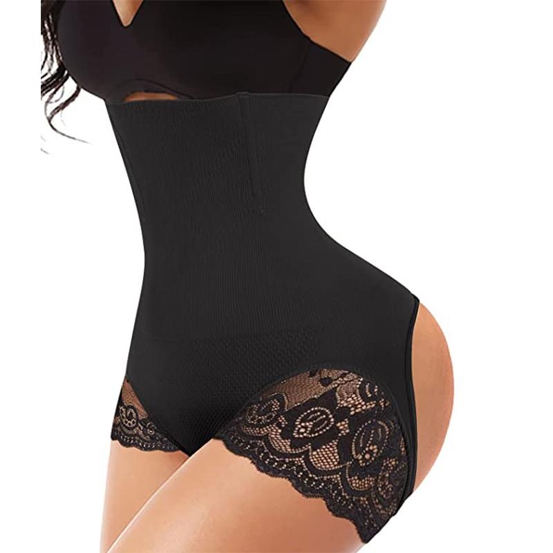 aper Sexy Lace Waist Trainer Sheath Belly Slimming Underwear