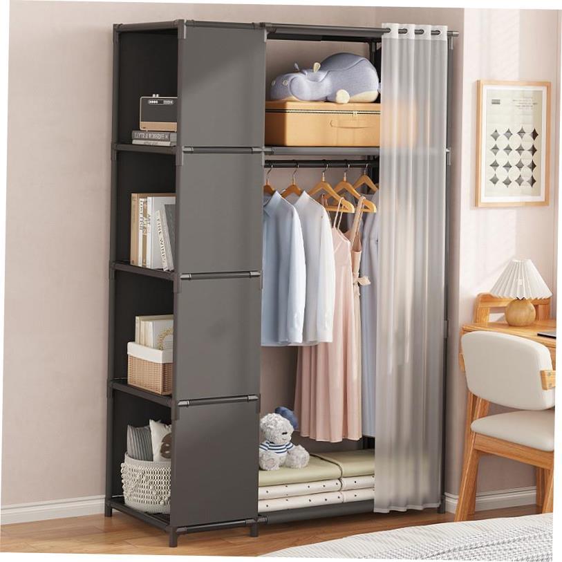 wardrobe layered partition storage box drawer large cabinet