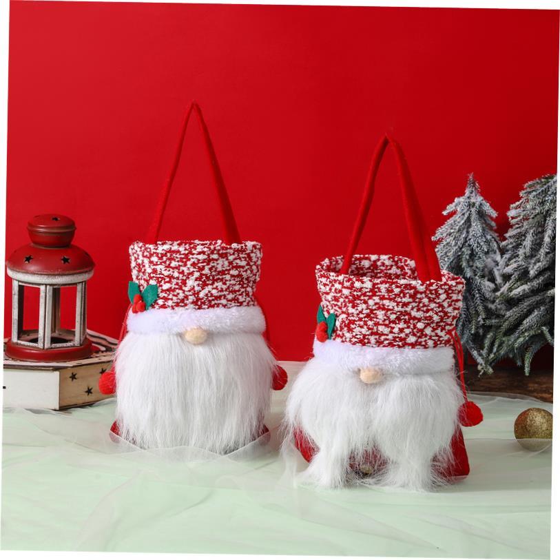 New Christmas Faceless Old Man Apple Bag Children's Cand