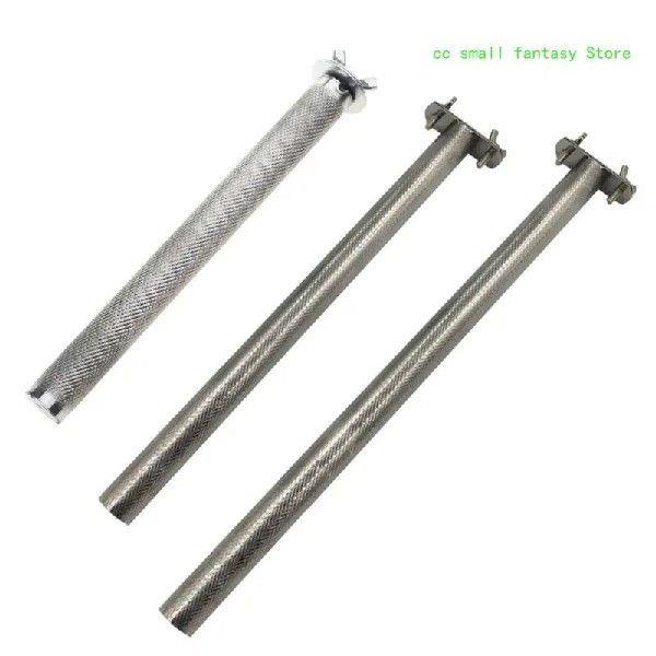 R3MA Bird Standing Bar Stainless Steel Pet Toy Stable Scrub