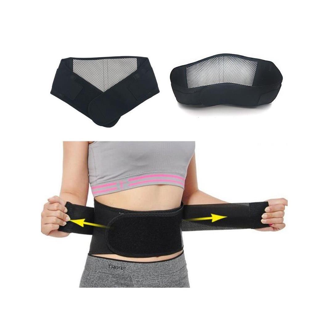 Tourmaline Waist Brace Support Belt Band Self Heating Lower