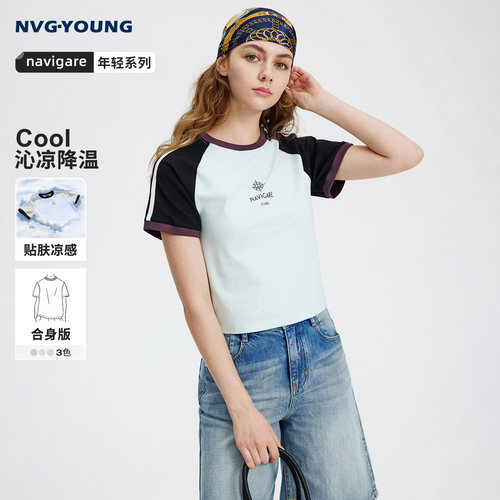 NVGYOUNG时尚短袖T恤女