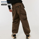 宽松休闲裤 NAVIGARE意大利小帆船美拉德伞兵裤 裤 工装 子 男秋季
