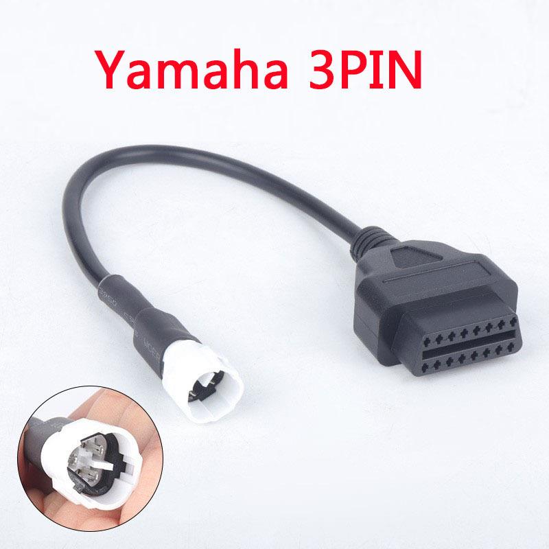 OBD to 3pin for yamaha Motorcycle 3针 机车转接线 适合雅马哈