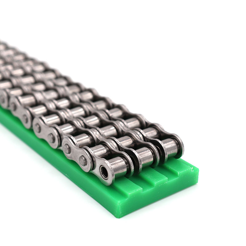 生产6分12A传动长节距用输送链条导轨啤酒灌装机流水线尼龙导向槽