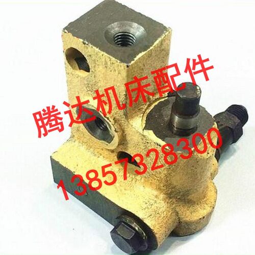 南京第四机床Z3035B机床钻床配件45001柱塞泵2孔9/中距58/轴10