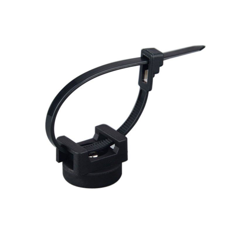 D22mm超强磁吸接线夹强磁线缆卡扣钕铁硼圆形包胶磁铁固定器