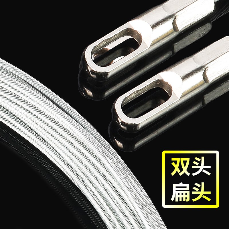 钢丝穿线器电工穿线神器网线穿管器引线器暗管电线拉拽线穿孔器