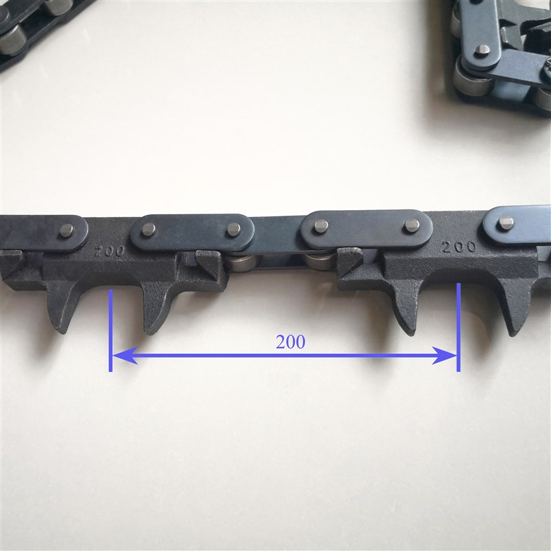 200驱动链条 传动牛角链 传动履带 驱动履带配件