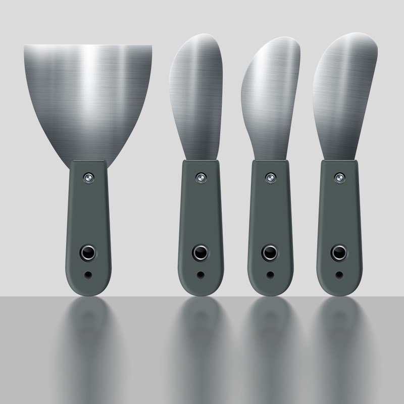 外墙刮刀铲门窗玻璃幕墙结构胶修边美缝打胶工具刮胶片板铲胶神器