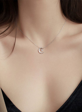 星月神话一起樱花树银项链少女心