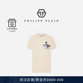 PLEIN 2026年春夏男士 Cars PHILIPP Racing圆领印花短袖 上衣T恤