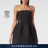 女士时尚 PHILIPP PLEIN 休闲抹胸迷你裙