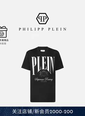 PHILIPP PLEIN 2026年春夏男士上衣Cars Racing圆领短袖T恤