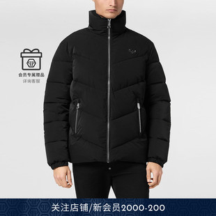 纯色立领拉链夹克外套秋冬 男士 PHILIPP PLEIN