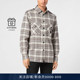 PLEIN 男士 Skull&Bones长袖 PHILIPP 格子衬衫