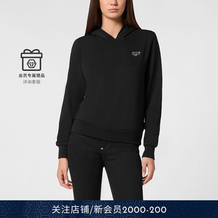徽标连帽卫衣 女士Plein经典 PHILIPP PLEIN