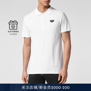 PLEIN polo衫 男士 短袖 PLEIN徽标修身 PHILIPP
