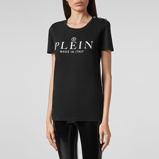 PHILIPP PLEIN 女士PLEIN短袖圆领T恤