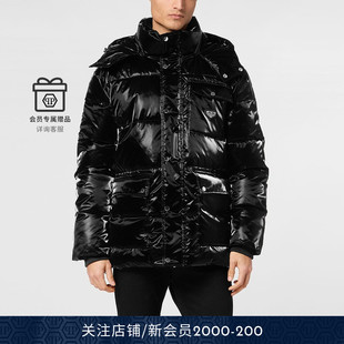 徽标厚款 PHILIPP 经典 男士 连帽夹克外套秋冬 PLEIN