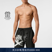 PHILIPP PLEINSPORT Tiger休闲Boxer短裤 PLEIN 男士