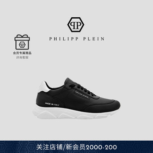 厚底增高 女士皮革低帮运动鞋 PHILIPP PLEIN