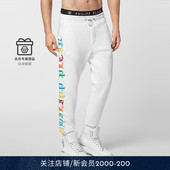 PHILIPP 彩色哥特文字图案运动裤 PLEIN 男士