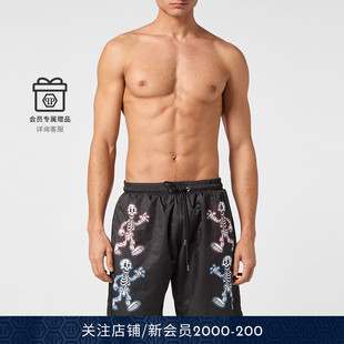 骷髅人泳裤 男士 PLEIN PHILIPP