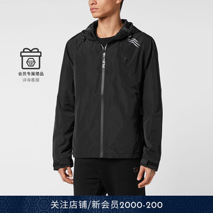 plein 2025秋冬爪痕印花休闲运动拉链连帽衫 sport PLEIN PHILIPP