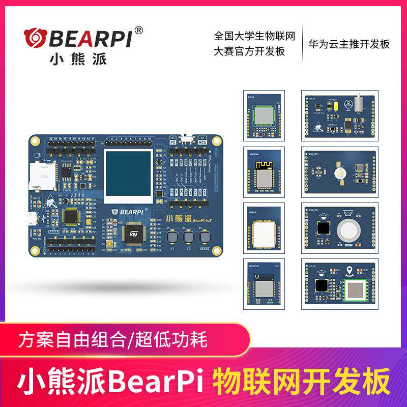小熊派BearPi物联网发板NB-Io开T开发开板NIoT开发板LiteOSB发板怎么看?