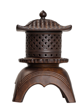 中式陶瓷宫灯蜡烛炉夜灯