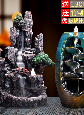左右逢源招财创意镇宅倒流香炉