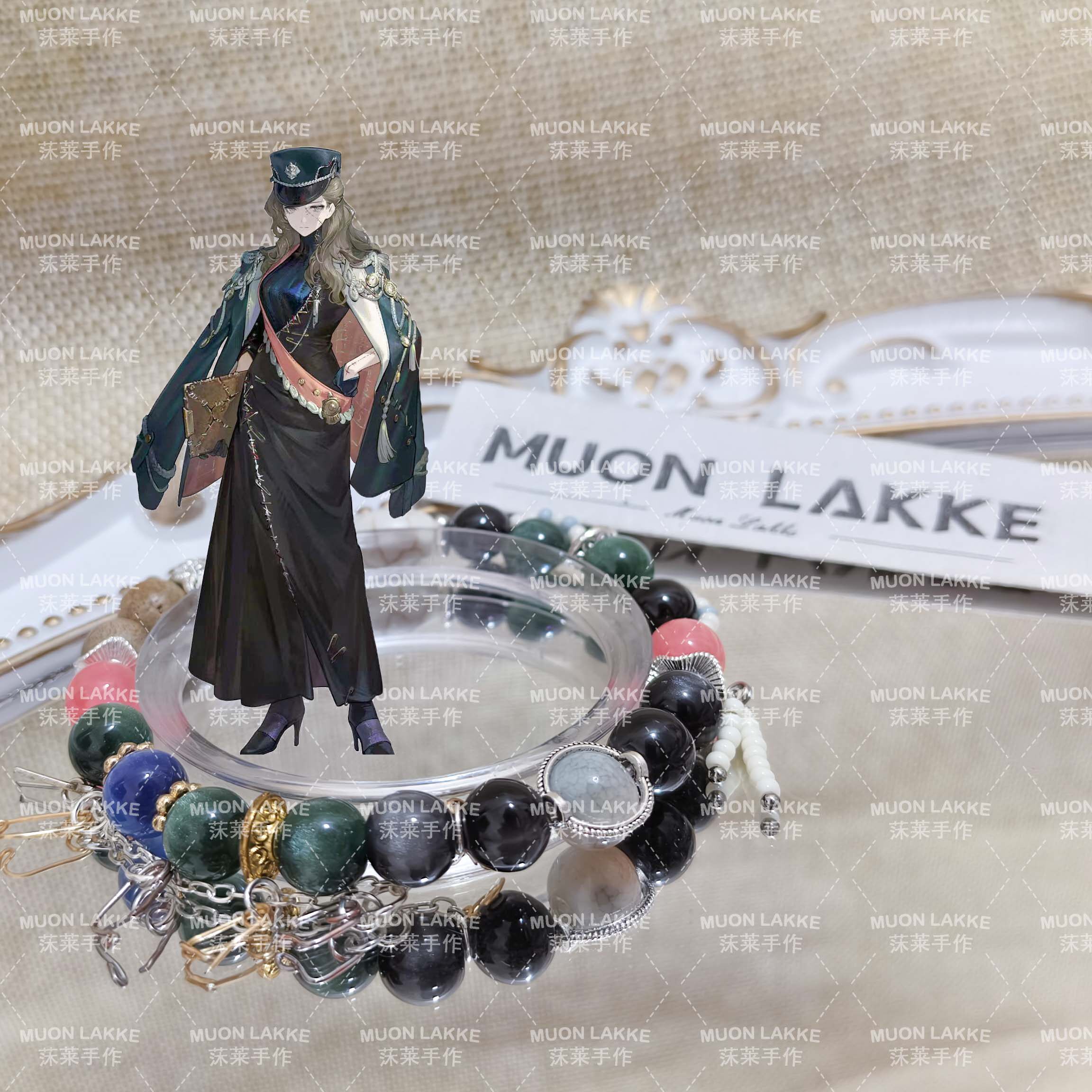 MUON LAKKE/告死鸟-原创重返未来游戏人物印象手链闺蜜生日礼物男