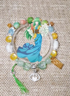 MUON LAKKE/涂山容容-原创狐妖小红娘人物印象手链女款生日礼物