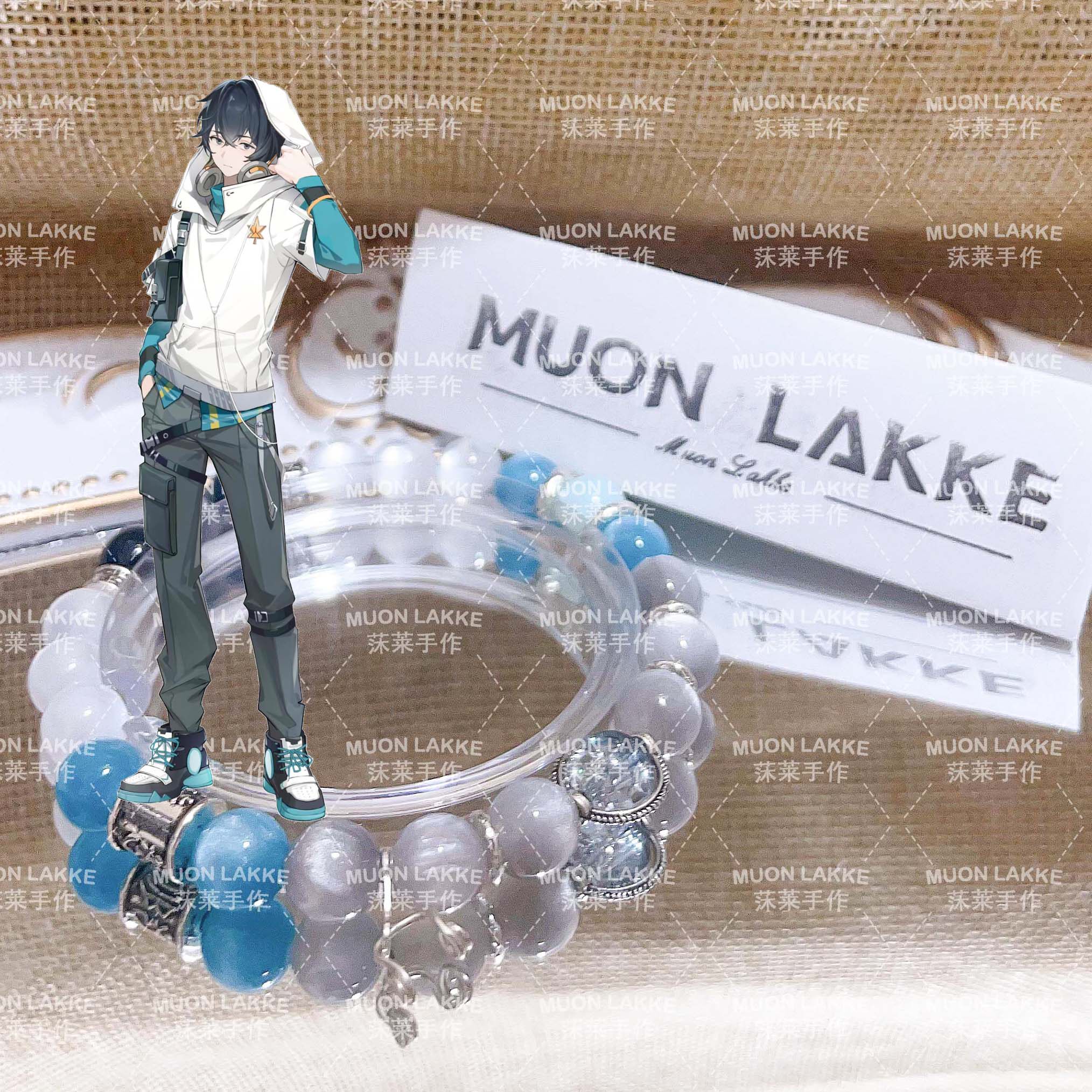 MUON LAKKE/路明非-原创龙族游戏人物印象派手链闺蜜生日礼物男女