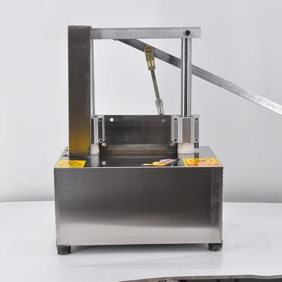 液压铡骨机排骨铡刀切骨机商家用切骨头塑料砸刀猪脚牛骨铁丝闸.