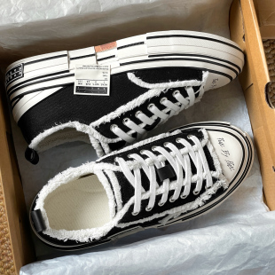 官方正品建豪同款乞丐鞋男女款2026春季新款厚底增高休闲帆布鞋潮