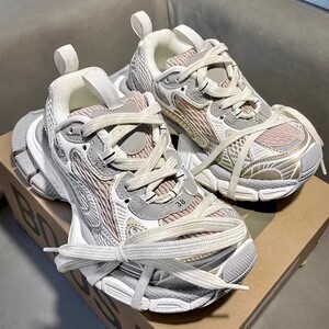 正品巴黎九代3XL老爹鞋男女款复古做旧鞋子厚底增高莆由运动鞋男