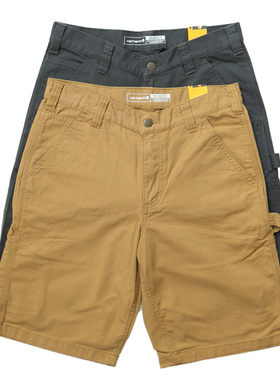 Carhartt 卡哈特主线103652多口袋宽松休闲微弹帆布工装短裤直筒