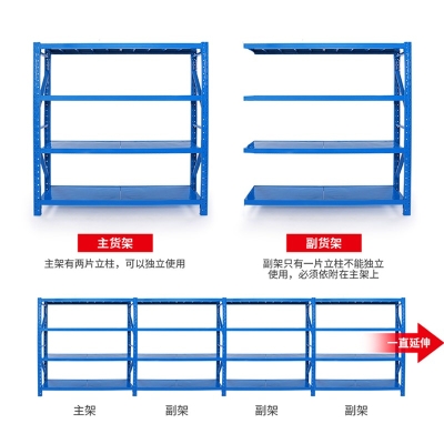 轻型仓储货架重型置物架多层便利店仓库展示超市多功能轻仓可定。