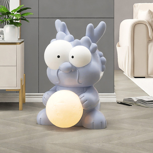 耐仕达可爱小神龙氛围灯落地摆件