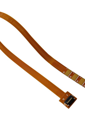 0.3/0.5间距btb转接排线黄色13/15/21/25/31/39/45p芯zif座延长线