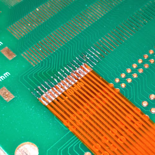 排线扁平线0.5/0.6焊接3-50P芯