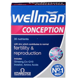 【26年7月】英国wellman薇塔贝尔vitabiotics男土备孕营养片30粒