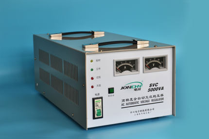 中川全自动高精度单相稳压电源SVC-5KVA/KW台式全铜家用型稳压器