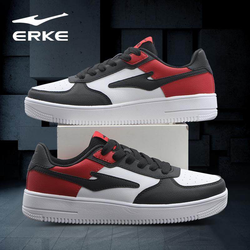 鸿星尔克板鞋男鞋冬季新款皮面防水运动鞋学生空军一号百搭休闲鞋,运动鞋new,板鞋,淘宝优惠券,粉丝福利购,淘宝优惠卷