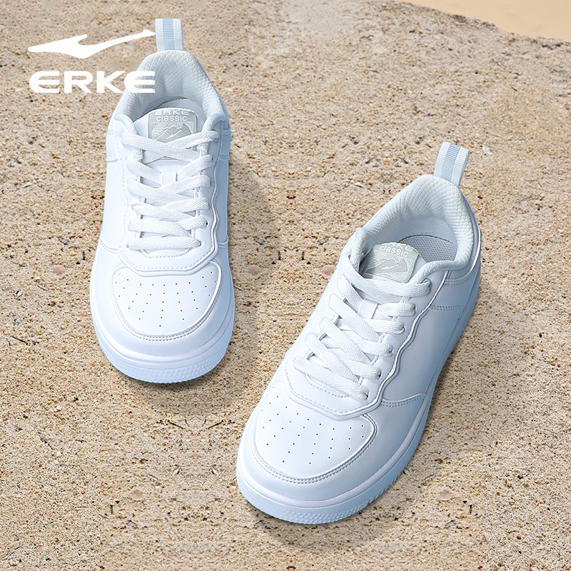 鸿星尔克小白鞋女鞋官方旗舰正品