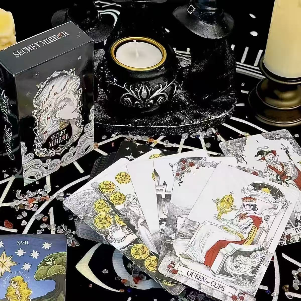 Tarot韦斯特秘境庄园塔罗牌78张初学者高级经典原创学习塔牌卡牌