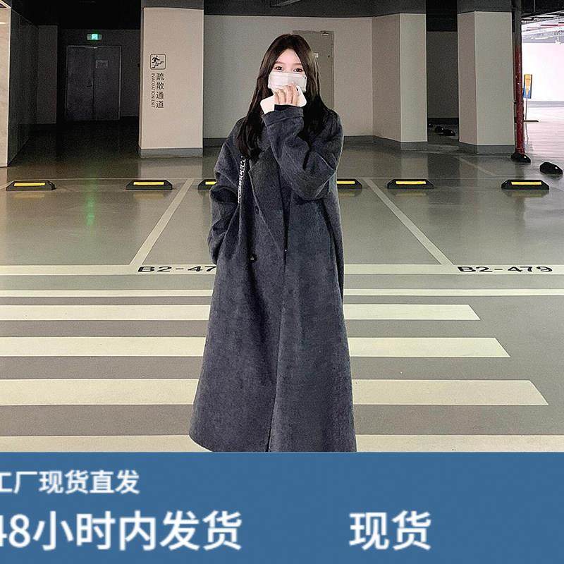 高级感黑灰色毛呢外套女羽绒内里秋冬季小个子赫本风加厚呢子大衣,运动/瑜伽/健身/球迷用品,广场舞套装,淘宝优惠券,粉丝福利购,淘宝优惠卷